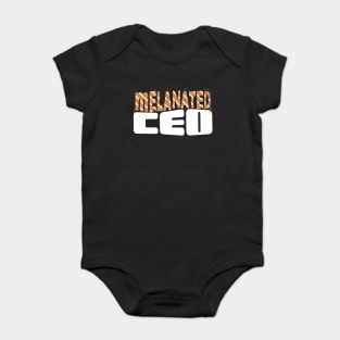 Melanated CEO Baby Bodysuit